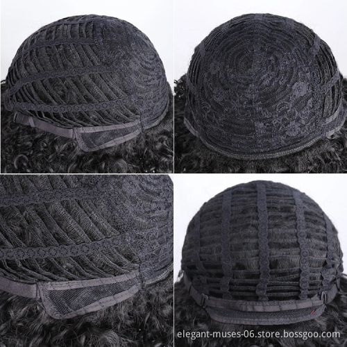 Wholesale Braided Wigs High Quality Ombre Colours Natural Women Black Wig Vendor Ombre Fiber Synthetic Braid Hair Wigs